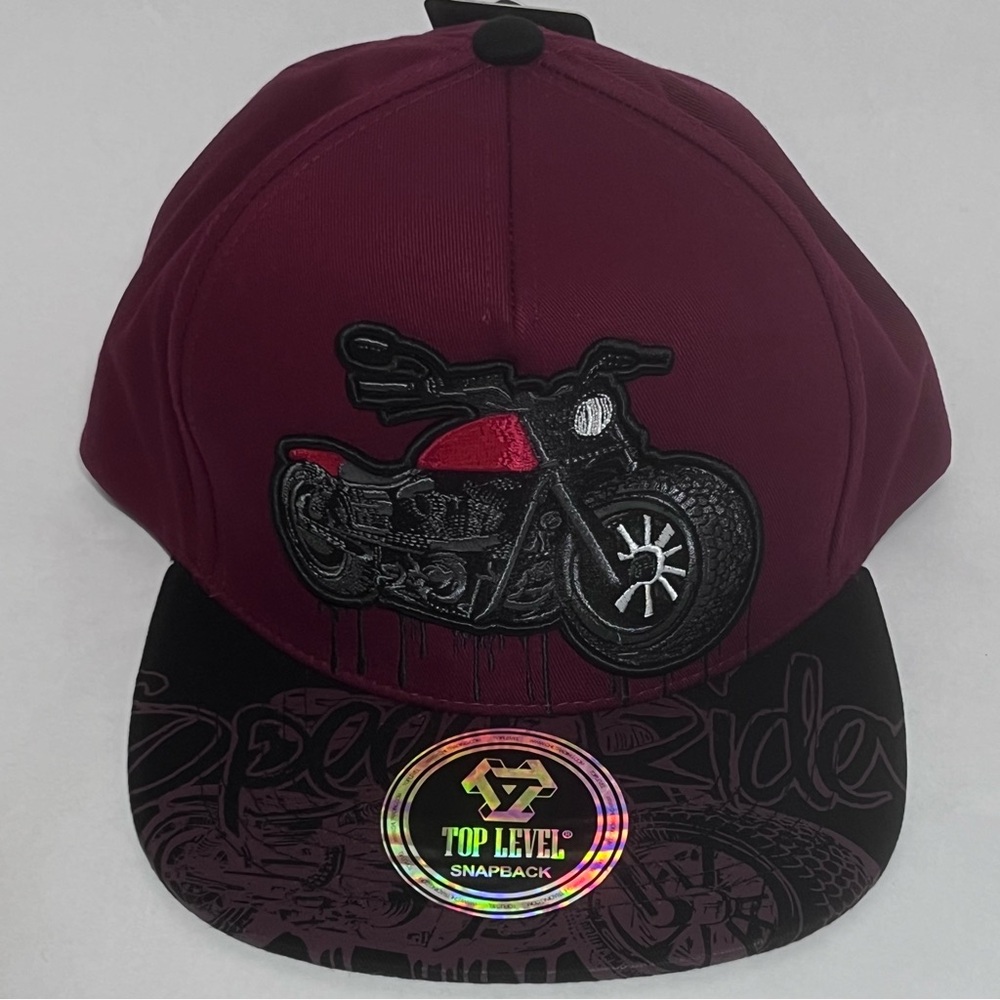 Top Level‎ Motorcycle SnapBack Cap
